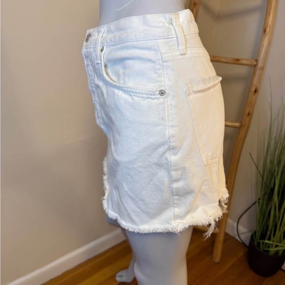 AGOLDE QUINN HI RISE SKIRT WHITE 28 - Picture 7 of 10